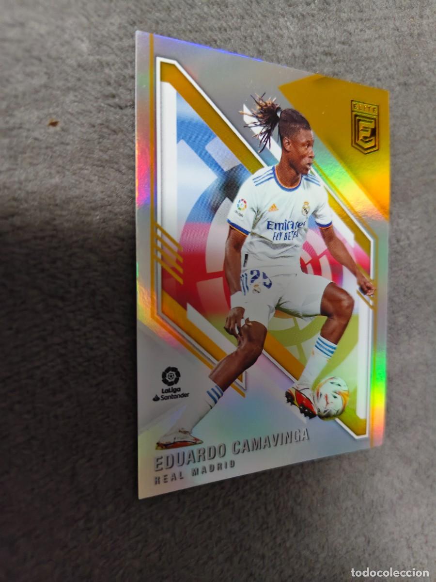 Cromos de F&uacute;tbol: 133 DONRUSS ELITE 21 22 EDUARDO CAMAVINGA REAL MADRID CF BASE CARD LA LIGA PANINI 2021 2022
