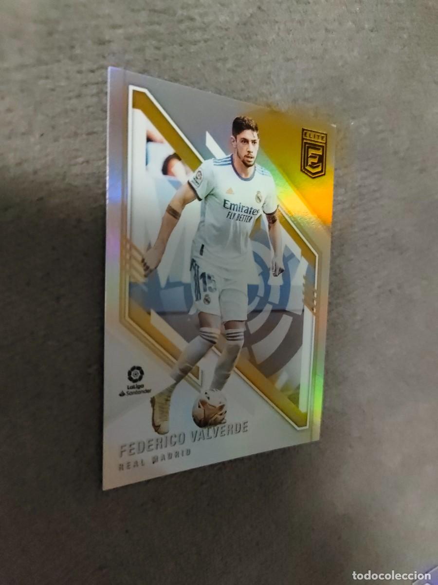 Cromos de F&uacute;tbol: 134 DONRUSS ELITE 21 22 FEDERICO VALVERDE REAL MADRID CF BASE CARD LA LIGA PANINI 2021 2022
