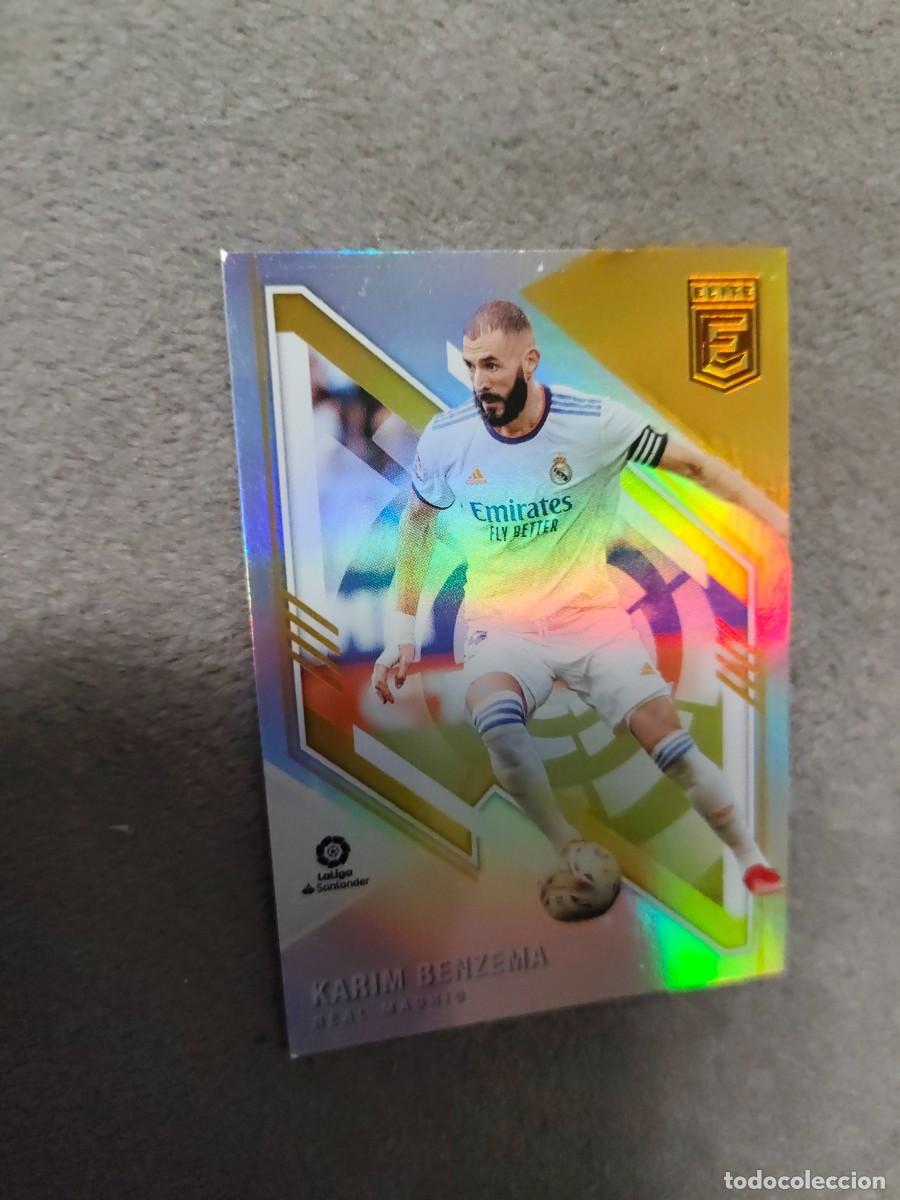 Cromos de F&uacute;tbol: 135 DONRUSS ELITE 21 22 KARIM BENZEMA REAL MADRID CF BASE CARD LA LIGA PANINI 2021 2022