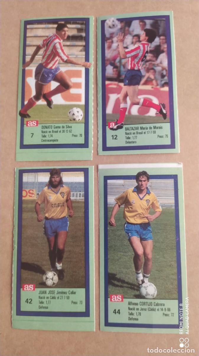 Football Stickers: ATLETICO DE MADRID 7 DONATO LOS ASES DE LA LIGA 89 -90 , 1989 1990 SIN PEGAR -C7