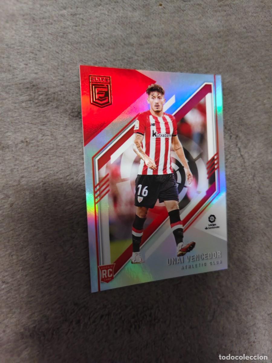 Cromos de F&uacute;tbol: 177 DONRUSS ELITE 21 22 UNAI VENCEDOR ATHLETIC BILBAO BASE CARD ROOKIE LA LIGA PANINI 2021 2022