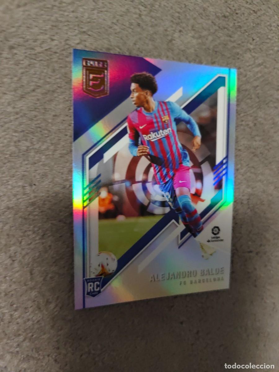 Cromos de F&uacute;tbol: 181 DONRUSS ELITE 21 22 ALEJANDRO BALDE FC BARCELONA BASE CARD ROOKIE LA LIGA PANINI 2021 2022