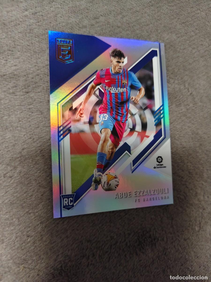 Cromos de F&uacute;tbol: 184 DONRUSS ELITE 21 22 ABDE EZZALZOULI FC BARCELONA BASE CARD ROOKIE LA LIGA PANINI 2021 2022