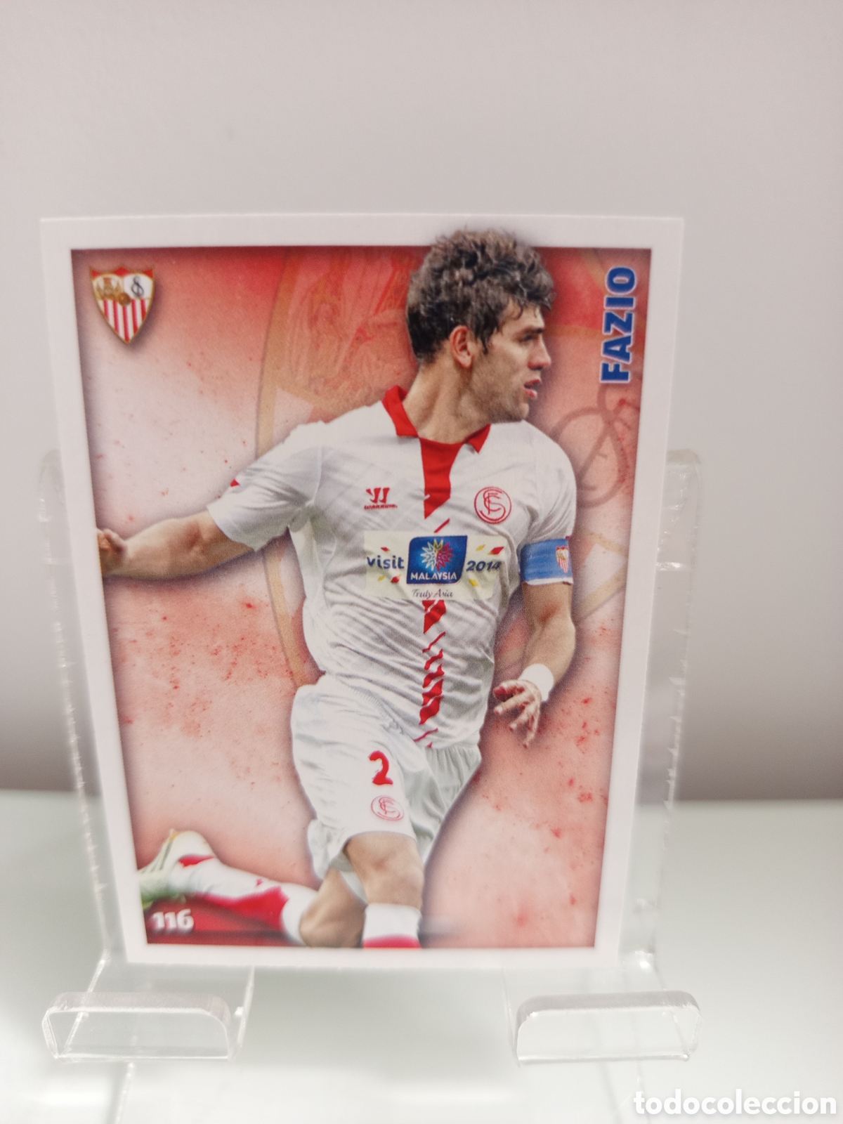 Cromos de F&uacute;tbol: ❇️ CROMO ⚽ FAZIO SEVILLA 116 FICHAS LIGA 2015 14 15 2014 2015 MUNDICROMO ❇️