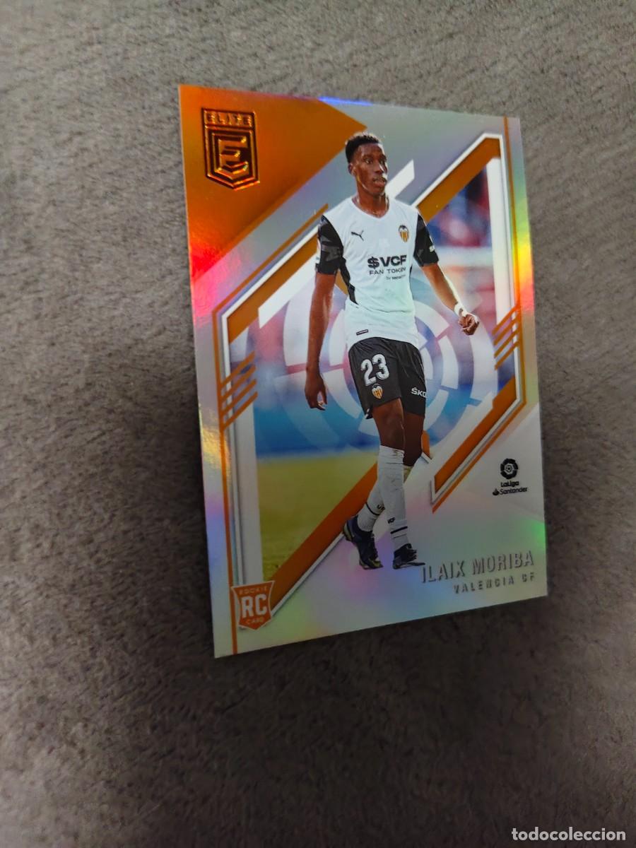 Cromos de F&uacute;tbol: 185 DONRUSS ELITE 21 22 ILAIX MORIBA VALENCIA BASE CARD ROOKIE LA LIGA PANINI 2021 2022