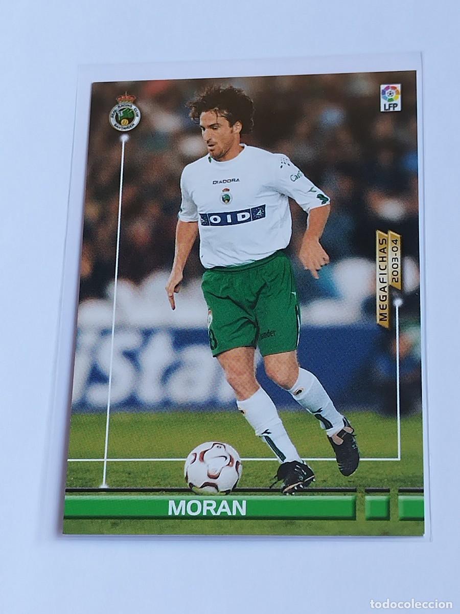 Cromos de F&uacute;tbol: MORAN NUEVA FICHA #243 BIS REAL RACING CLUB - PANINI LA LIGA MEGACRACKS 2003 2004 MEGAFICHAS 03 04