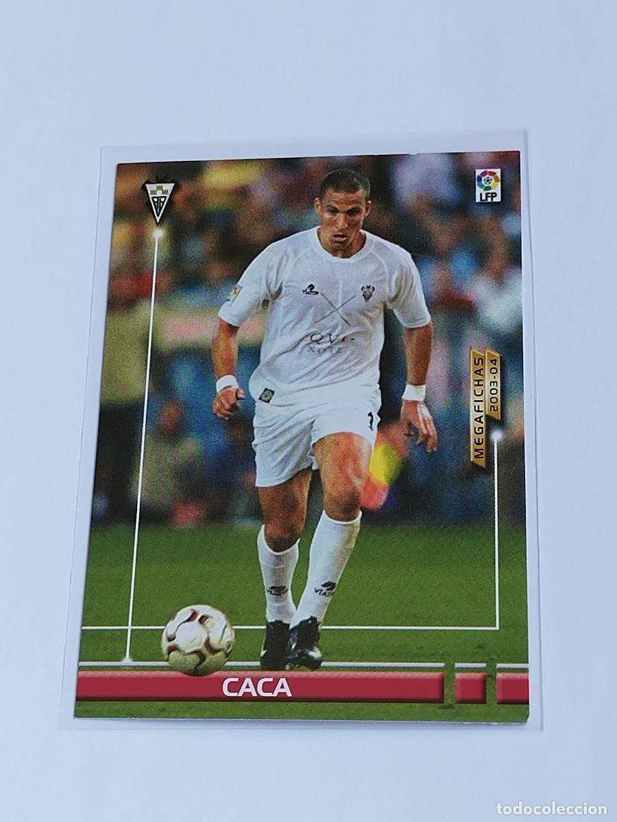Cromos de F&uacute;tbol: CACA NUEVA FICHA #16 BIS ALBACETE BALOMPIE - PANINI LA LIGA MEGACRACKS 2003 2004 - MEGAFICHAS 03 04