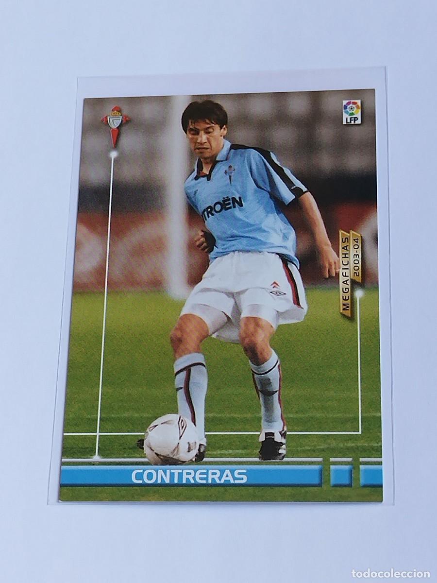 Cromos de F&uacute;tbol: CONTRERAS NUEVO FICHAJE #483 RC CELTA VIGO - PANINI LA LIGA MEGACRACKS 2003 2004 MEGAFICHAS 03 04