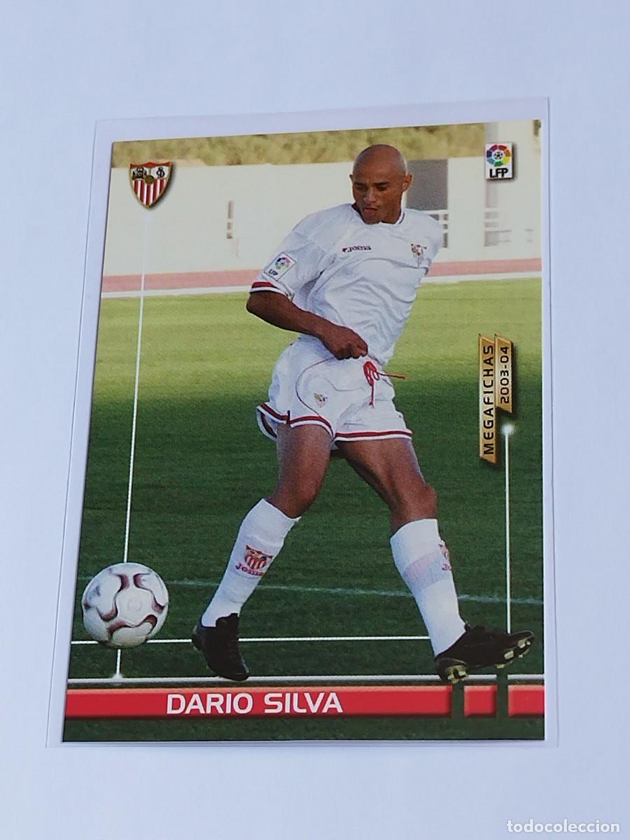 Cromos de F&uacute;tbol: DARIO SILVA NUEVO FICHAJE #452 SEVILLA FC - PANINI LA LIGA MEGACRACKS 2003 2004 - MEGAFICHAS 03 04