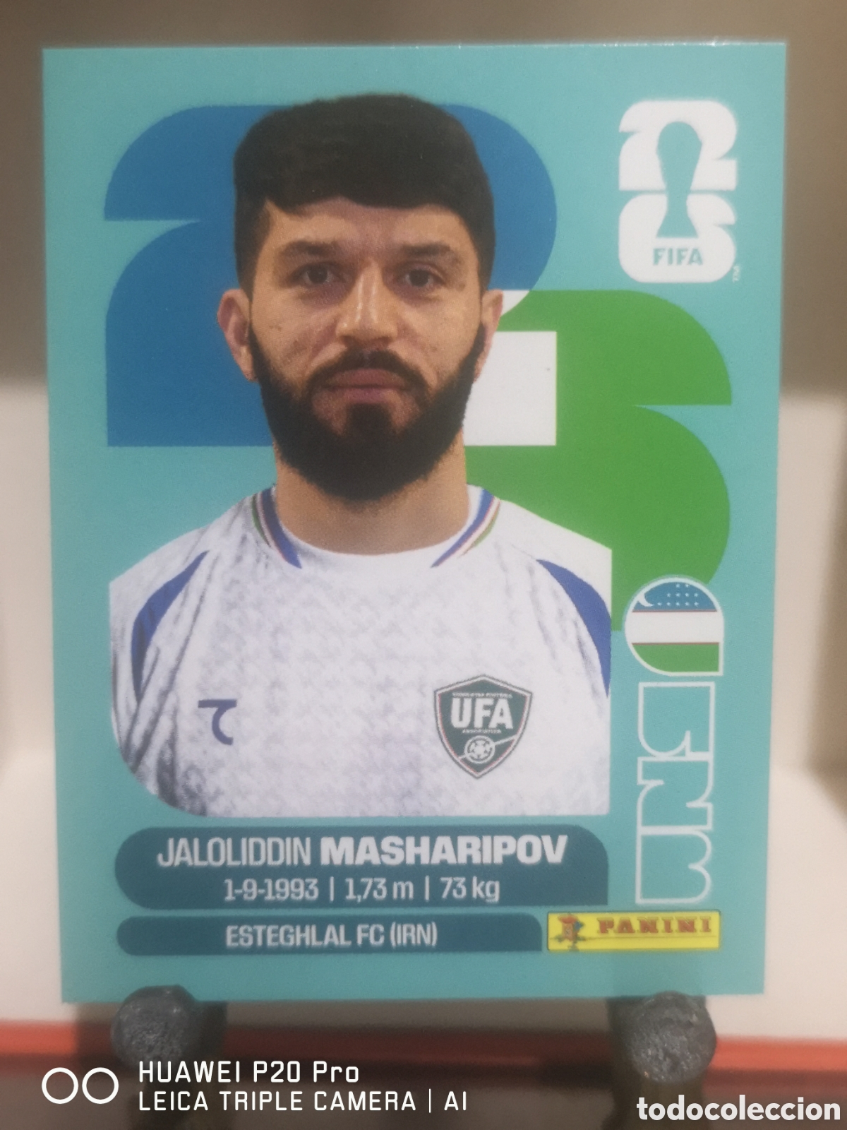 Cromos de F&uacute;tbol: FIFA WORLD CUP MUNDIAL 2026 MASHARIPOV - UZB 18