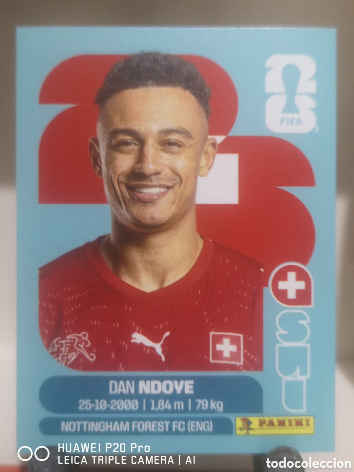 Cromos de F&uacute;tbol: FIFA WORLD CUP MUNDIAL 2026 DAN NDOYE - SUI 19