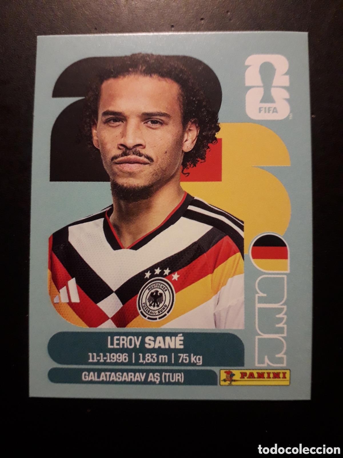 Cromos de F&uacute;tbol: SAN&Eacute; ALEMANIA GER 18 MUNDIAL F&Uacute;TBOL 2026 FIFA WORLD CUP PANINI SIN PEGAR PEDIDO M&Iacute;NIMO 3&euro;