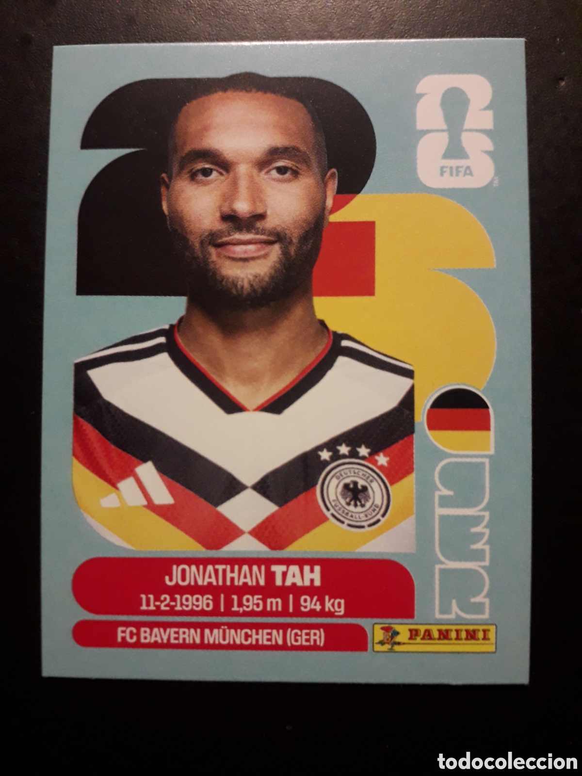 Cromos de F&uacute;tbol: TAH ALEMANIA GER 3 MUNDIAL F&Uacute;TBOL 2026 FIFA WORLD CUP PANINI SIN PEGAR PEDIDO M&Iacute;NIMO 3&euro;