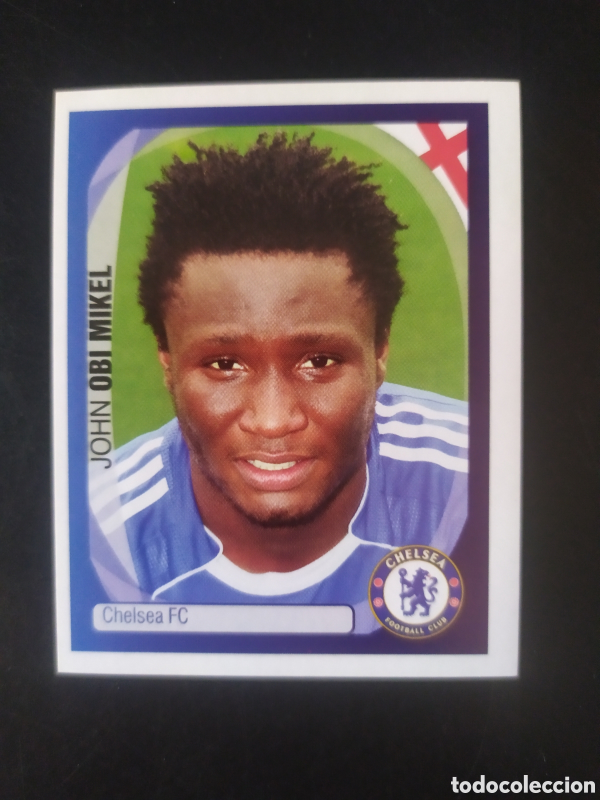 Cromos de F&uacute;tbol: UEFA Champions League 2007 2008 07 08 panini Obi Mikel n&deg; 140 Chelsea