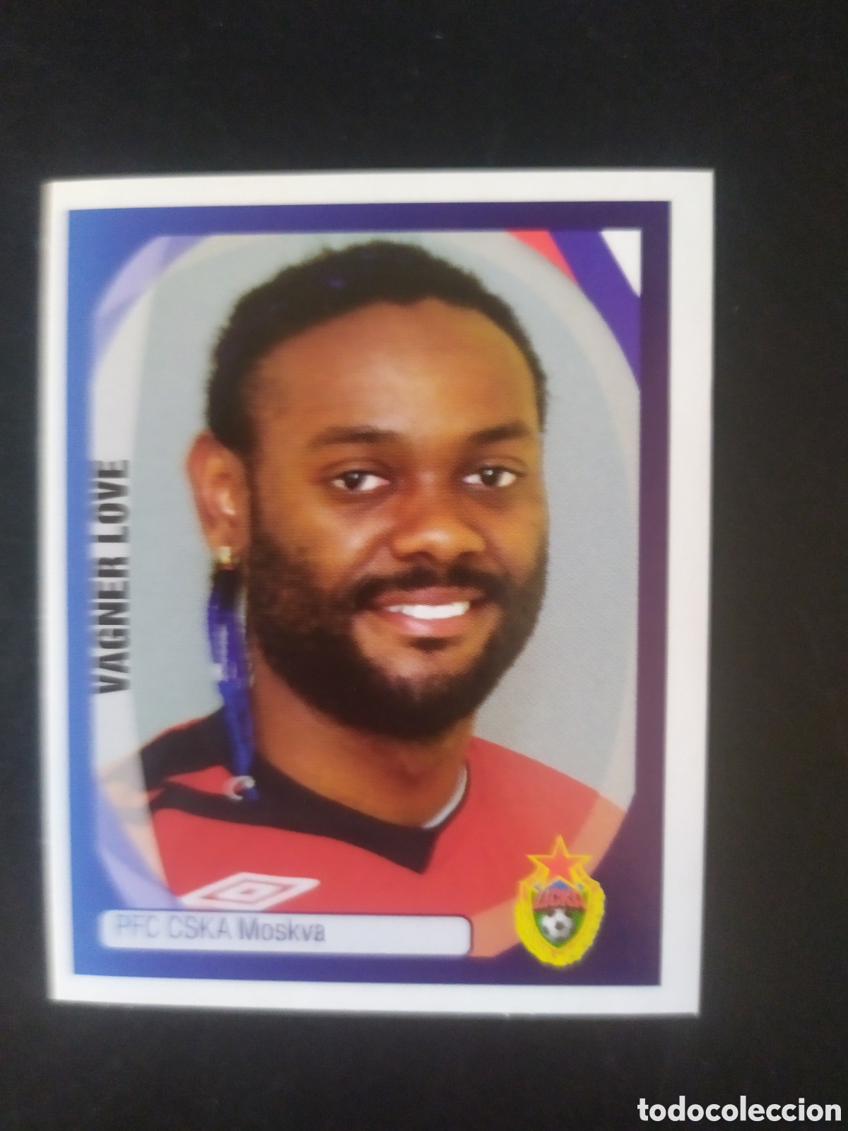 Cromos de F&uacute;tbol: UEFA Champions League 2007 2008 07 08 panini Vagner Love n&deg; 158 CSK Moscu