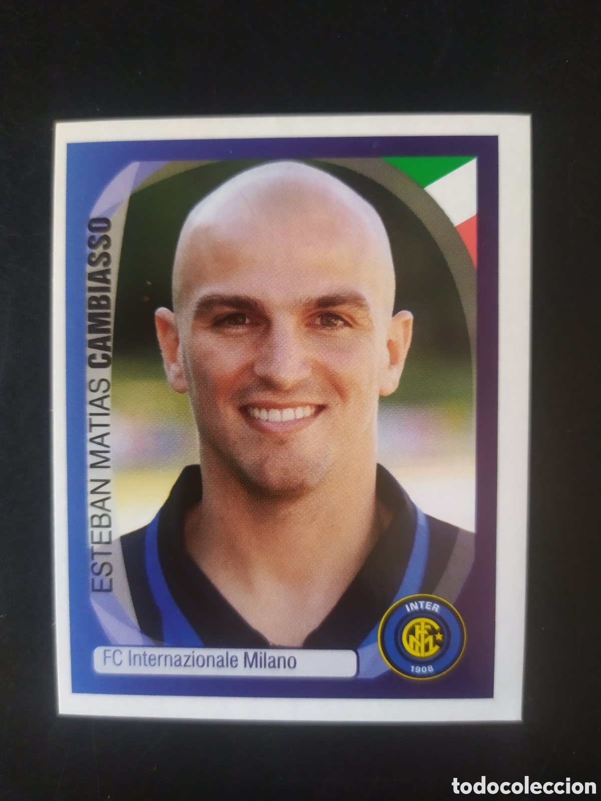Cromos de F&uacute;tbol: UEFA Champions League 2007 2008 07 08 panini Cambiasso n&deg; 173 Inter Milan