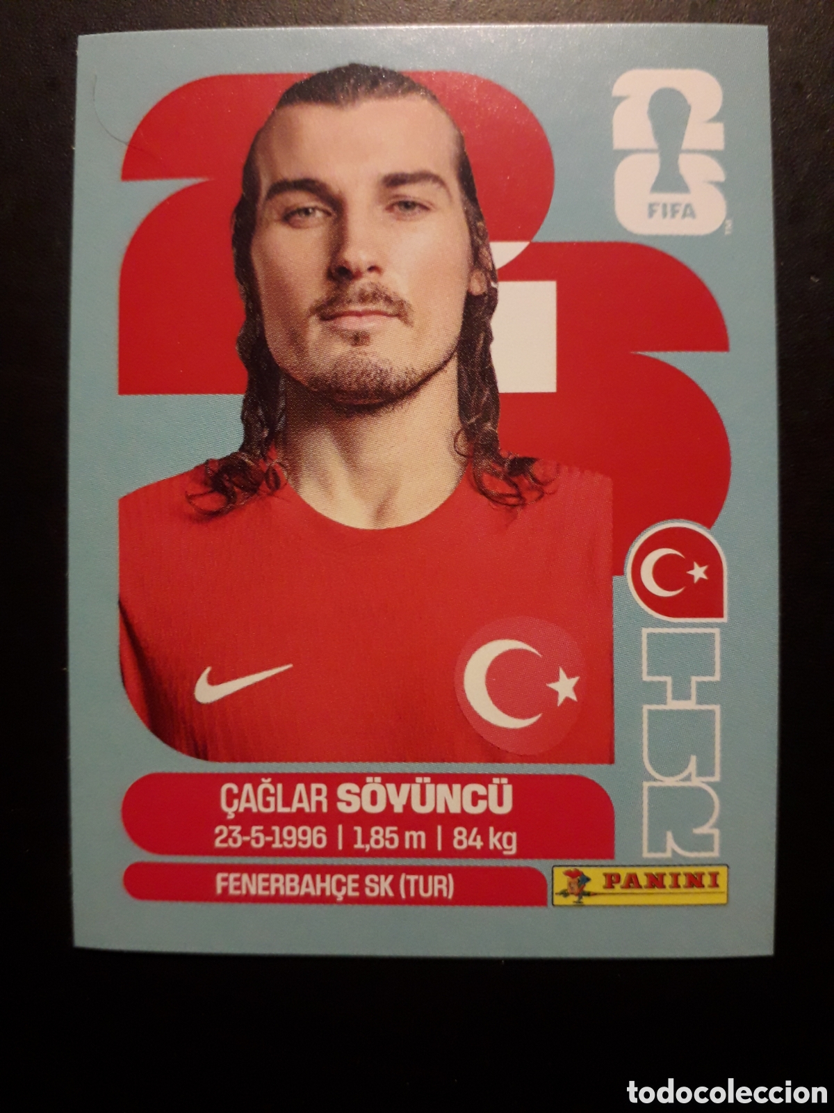 Cromos de F&uacute;tbol: S&Ouml;Y&Uuml;NC&Uuml; TURQU&Iacute;A TUR 6 MUNDIAL F&Uacute;TBOL 2026 FIFA WORLD CUP PANINI SIN PEGAR PEDIDO M&Iacute;NIMO 3&euro;
