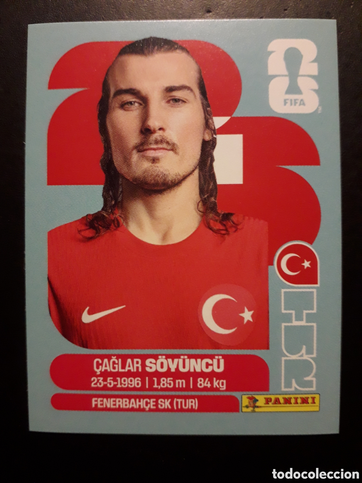 Cromos de F&uacute;tbol: S&Ouml;Y&Uuml;NC&Uuml; TURQU&Iacute;A TUR 6 MUNDIAL F&Uacute;TBOL 2026 FIFA WORLD CUP PANINI SIN PEGAR PEDIDO M&Iacute;NIMO 3&euro;