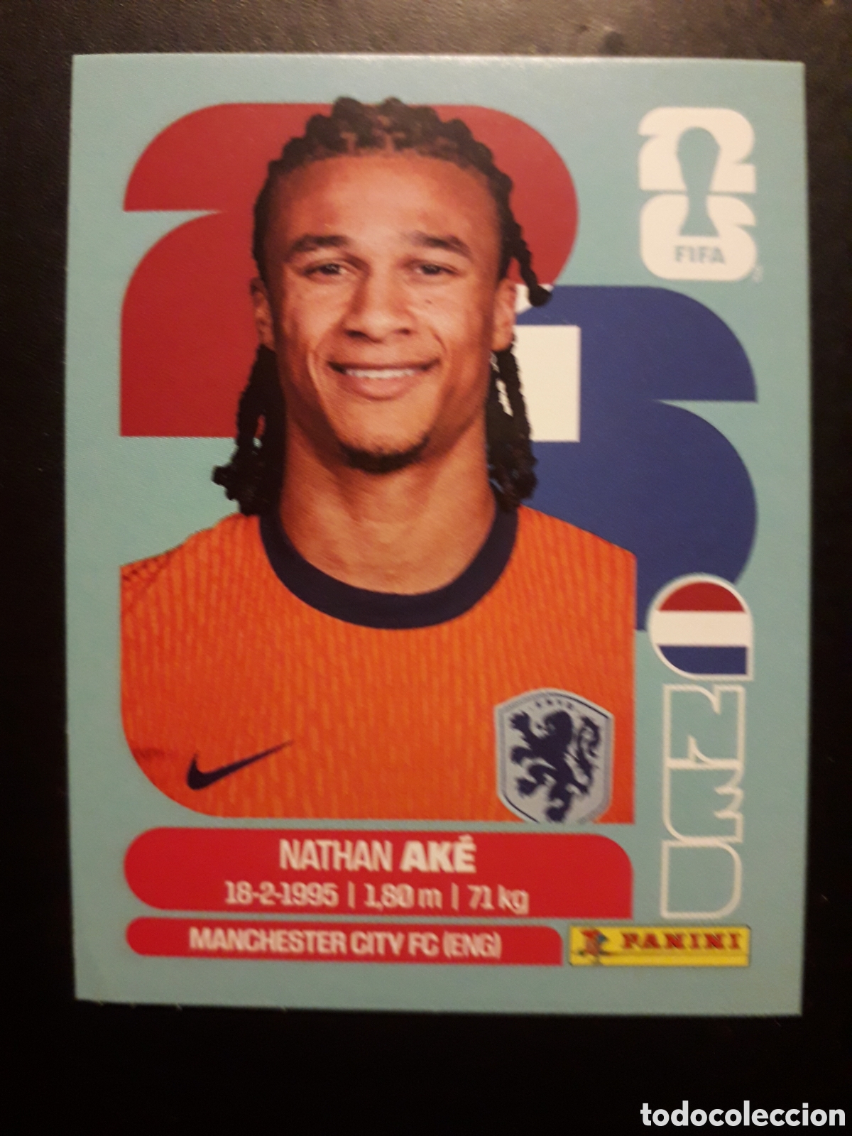 Cromos de F&uacute;tbol: AK&Eacute; HOLANDA/PA&Iacute;SES BAJOS NED 7 MUNDIAL F&Uacute;TBOL 2026 FIFA WORLD CUP PANINI SIN PEGAR PEDIDO M&Iacute;NIMO 3&euro;.