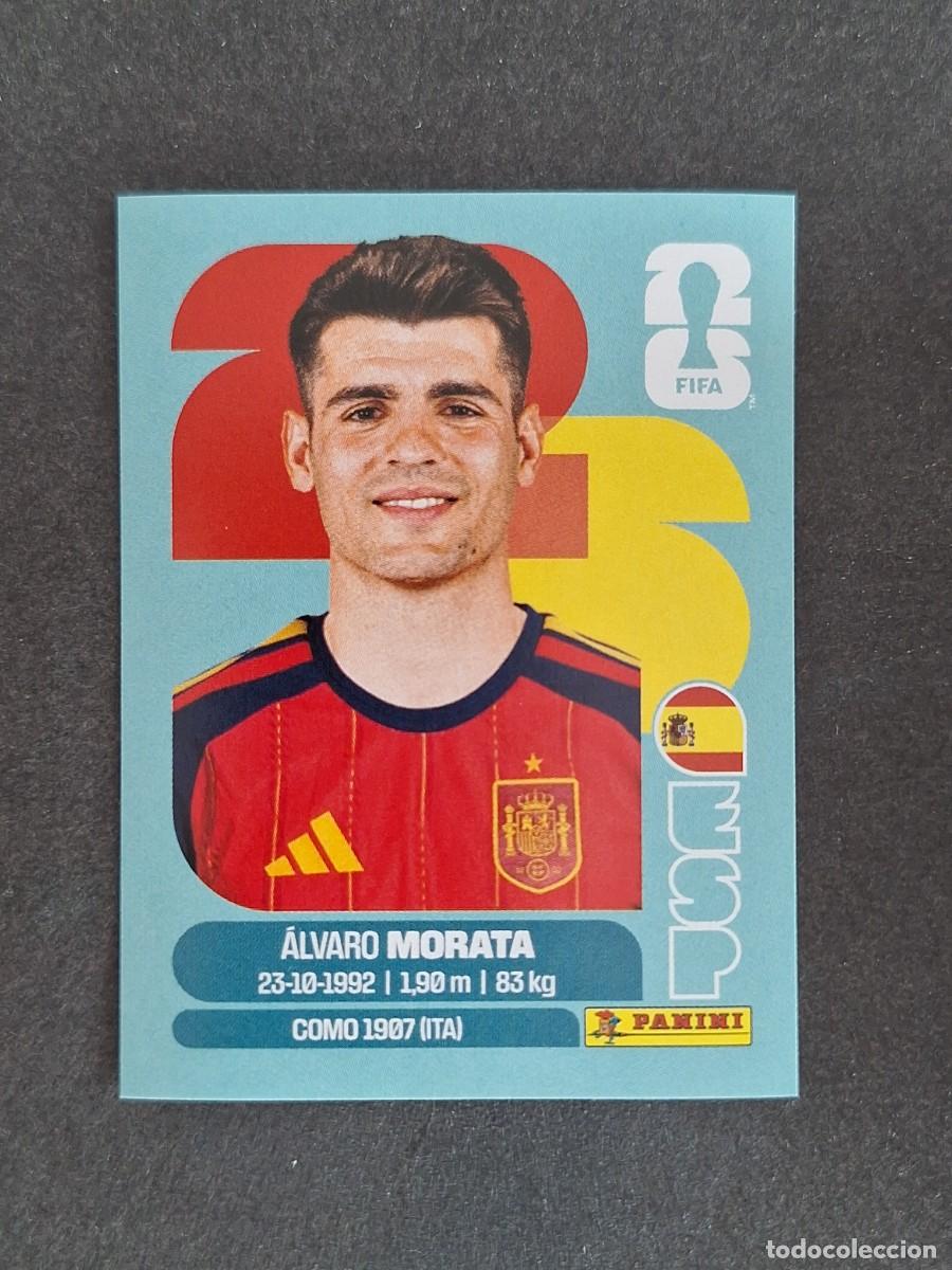 Cromos de Futebol: L2 MORATA SELECCION ESPA&Ntilde;A 19 PANINI MUNDIAL FIFA WORLD CUP 2026 PANINI NUNCA PEGADO