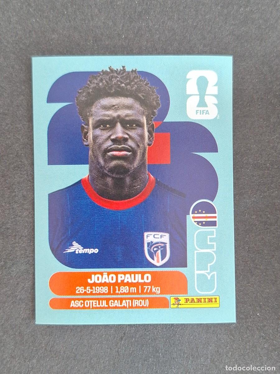 Cromos de F&uacute;tbol: L2 JOAO PAULO SELECCION CABO VERDE 8 PANINI MUNDIAL FIFA WORLD CUP 2026 PANINI NUNCA PEGADO