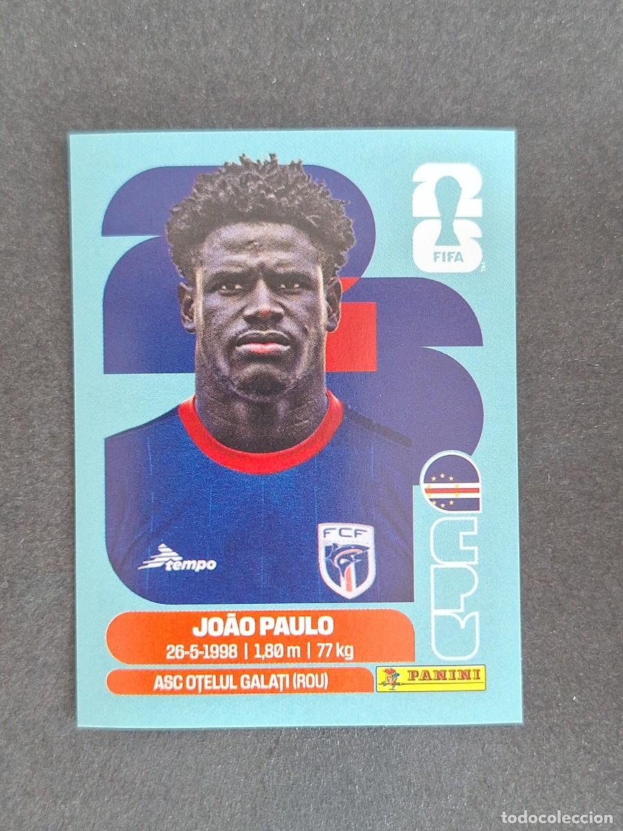 Cromos de F&uacute;tbol: L2 JOAO PAULO SELECCION CABO VERDE 8 PANINI MUNDIAL FIFA WORLD CUP 2026 PANINI NUNCA PEGADO