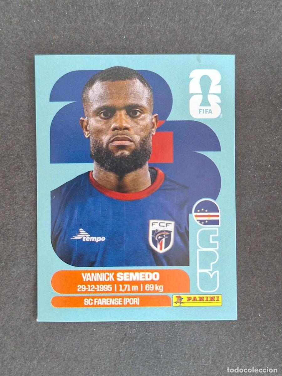 Cromos de F&uacute;tbol: L2 SEMEDO SELECCION CABO VERDE 9 PANINI MUNDIAL FIFA WORLD CUP 2026 PANINI NUNCA PEGADO
