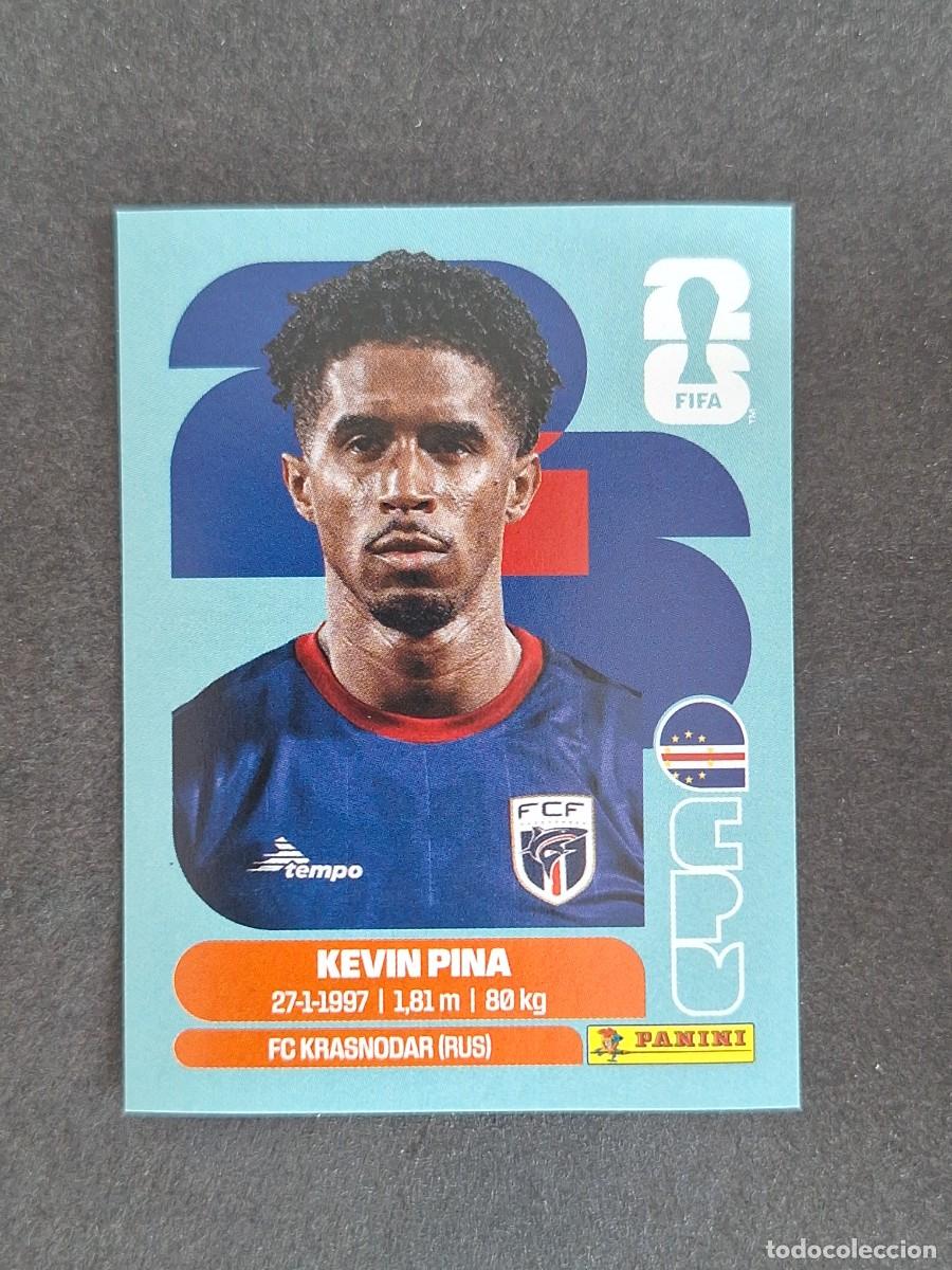 Cromos de F&uacute;tbol: L2 KEVIN PINA SELECCION CABO VERDE 10 PANINI MUNDIAL FIFA WORLD CUP 2026 PANINI NUNCA PEGADO