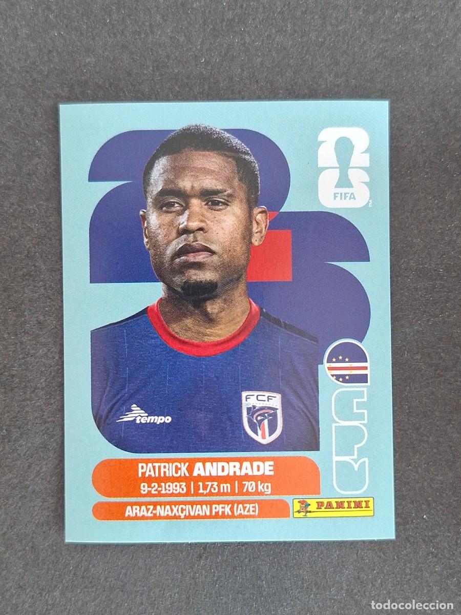 Cromos de F&uacute;tbol: L2 ANDRADE SELECCION CABO VERDE 11 PANINI MUNDIAL FIFA WORLD CUP 2026 PANINI NUNCA PEGADO