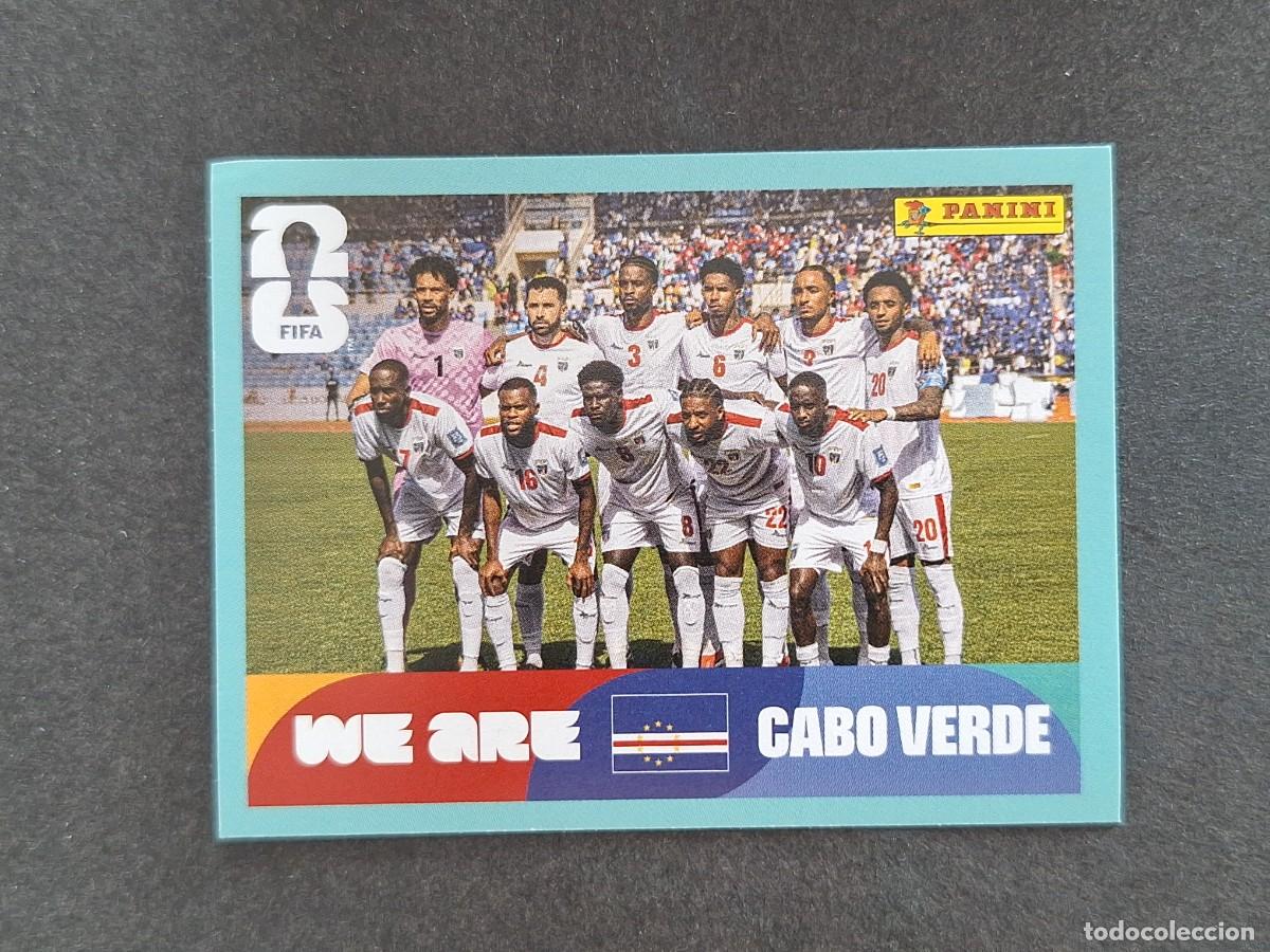 Cromos de F&uacute;tbol: L2 ESCUDO SELECCION CABO VERDE 13 PANINI MUNDIAL FIFA WORLD CUP 2026 PANINI NUNCA PEGADO