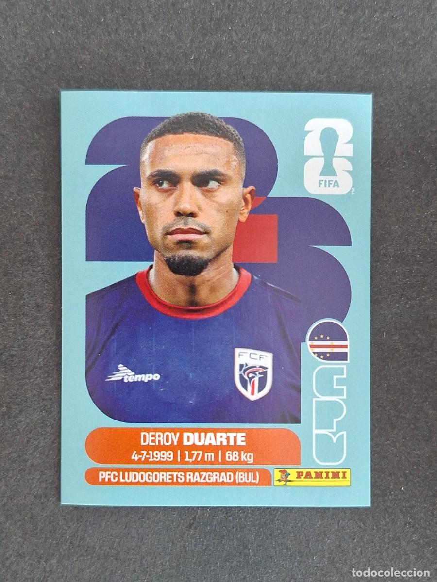 Cromos de F&uacute;tbol: L2 DUARTE SELECCION CABO VERDE 14 PANINI MUNDIAL FIFA WORLD CUP 2026 PANINI NUNCA PEGADO