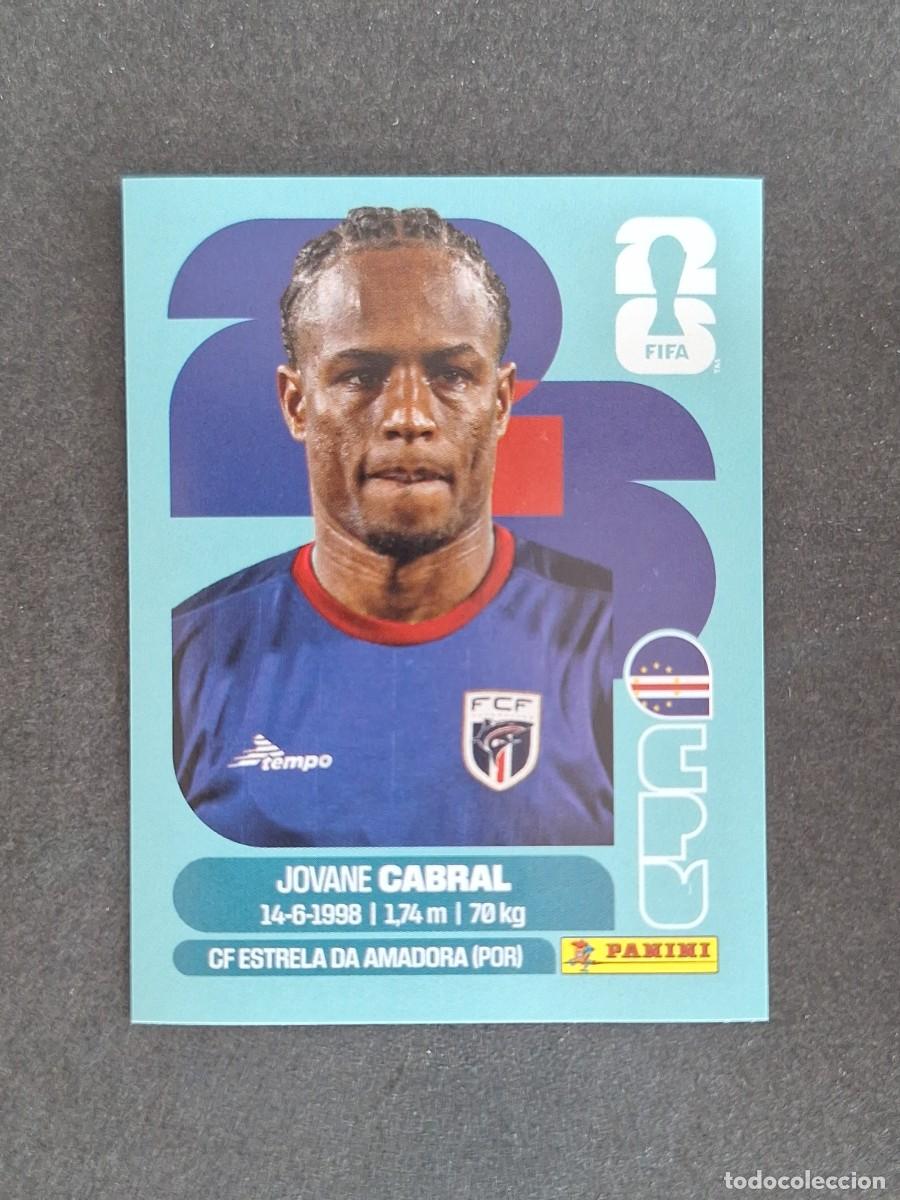 Cromos de F&uacute;tbol: L2 CABRAL SELECCION CABO VERDE 16 PANINI MUNDIAL FIFA WORLD CUP 2026 PANINI NUNCA PEGADO