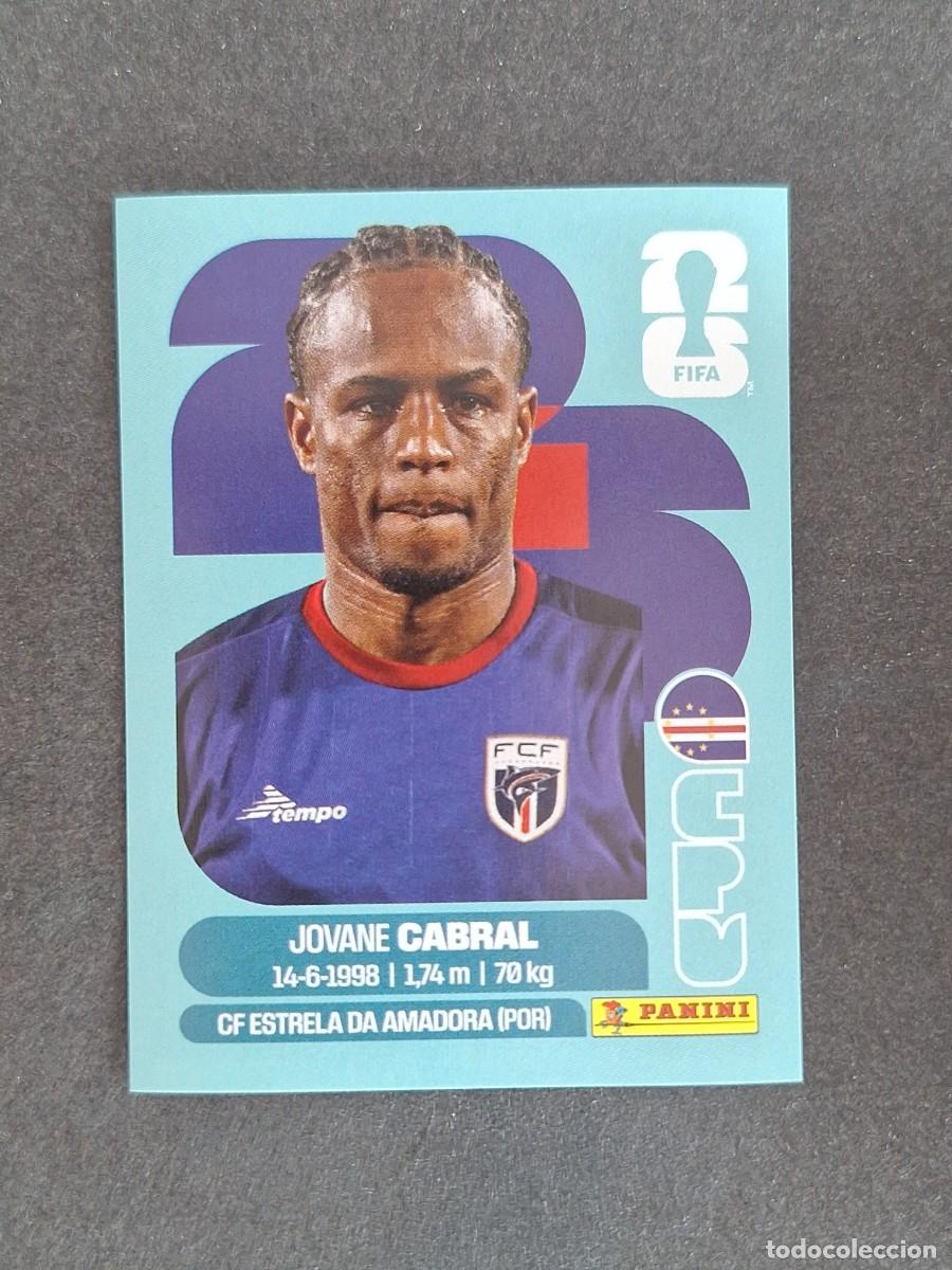 Cromos de F&uacute;tbol: L2 CABRAL SELECCION CABO VERDE 16 PANINI MUNDIAL FIFA WORLD CUP 2026 PANINI NUNCA PEGADO