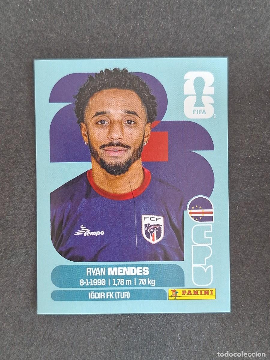 Cromos de F&uacute;tbol: L2 MENDES SELECCION CABO VERDE 17 PANINI MUNDIAL FIFA WORLD CUP 2026 PANINI NUNCA PEGADO