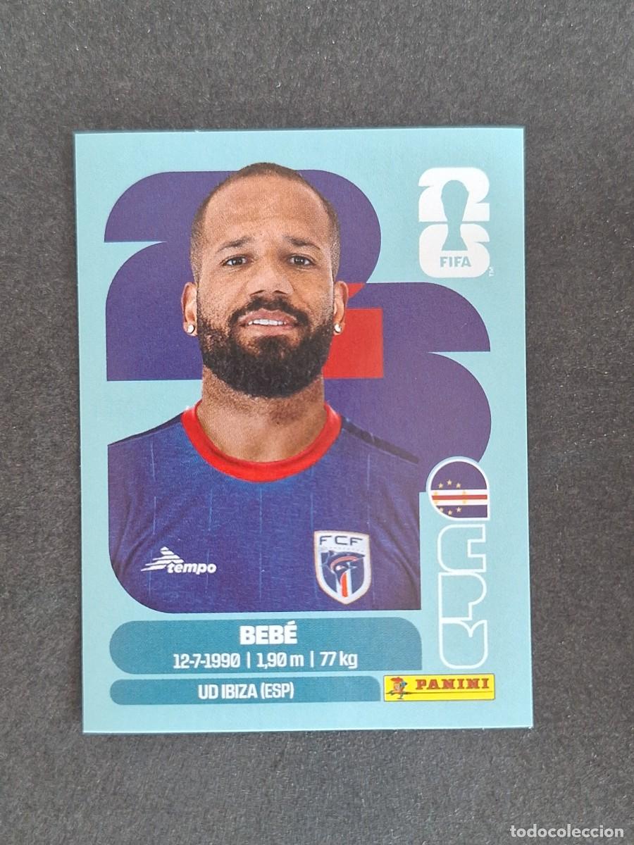 Cromos de F&uacute;tbol: L2 BEBE SELECCION CABO VERDE 20 PANINI MUNDIAL FIFA WORLD CUP 2026 PANINI NUNCA PEGADO