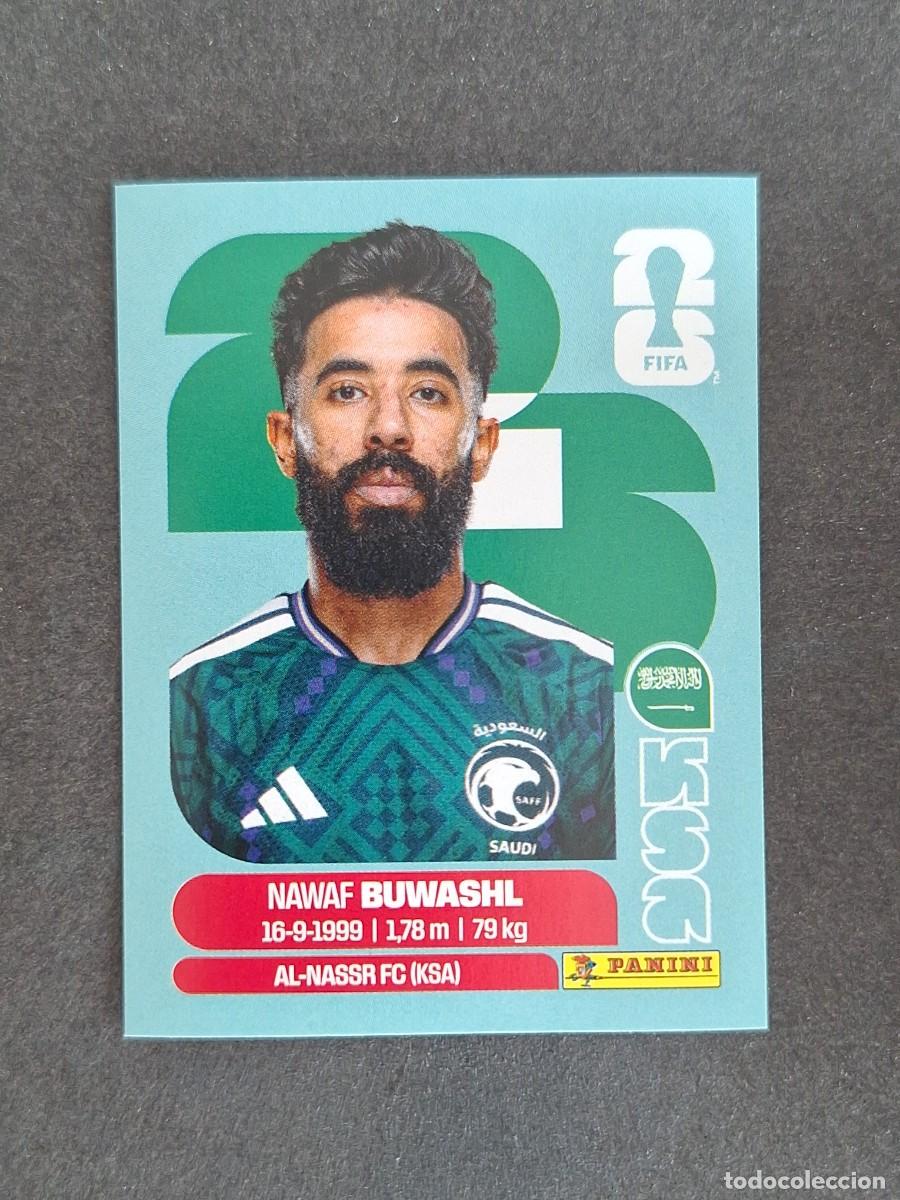 Cromos de F&uacute;tbol: L2 BUWASHL SELECCION ARABIA SAUDI 5 PANINI MUNDIAL FIFA WORLD CUP 2026 PANINI NUNCA PEGADO