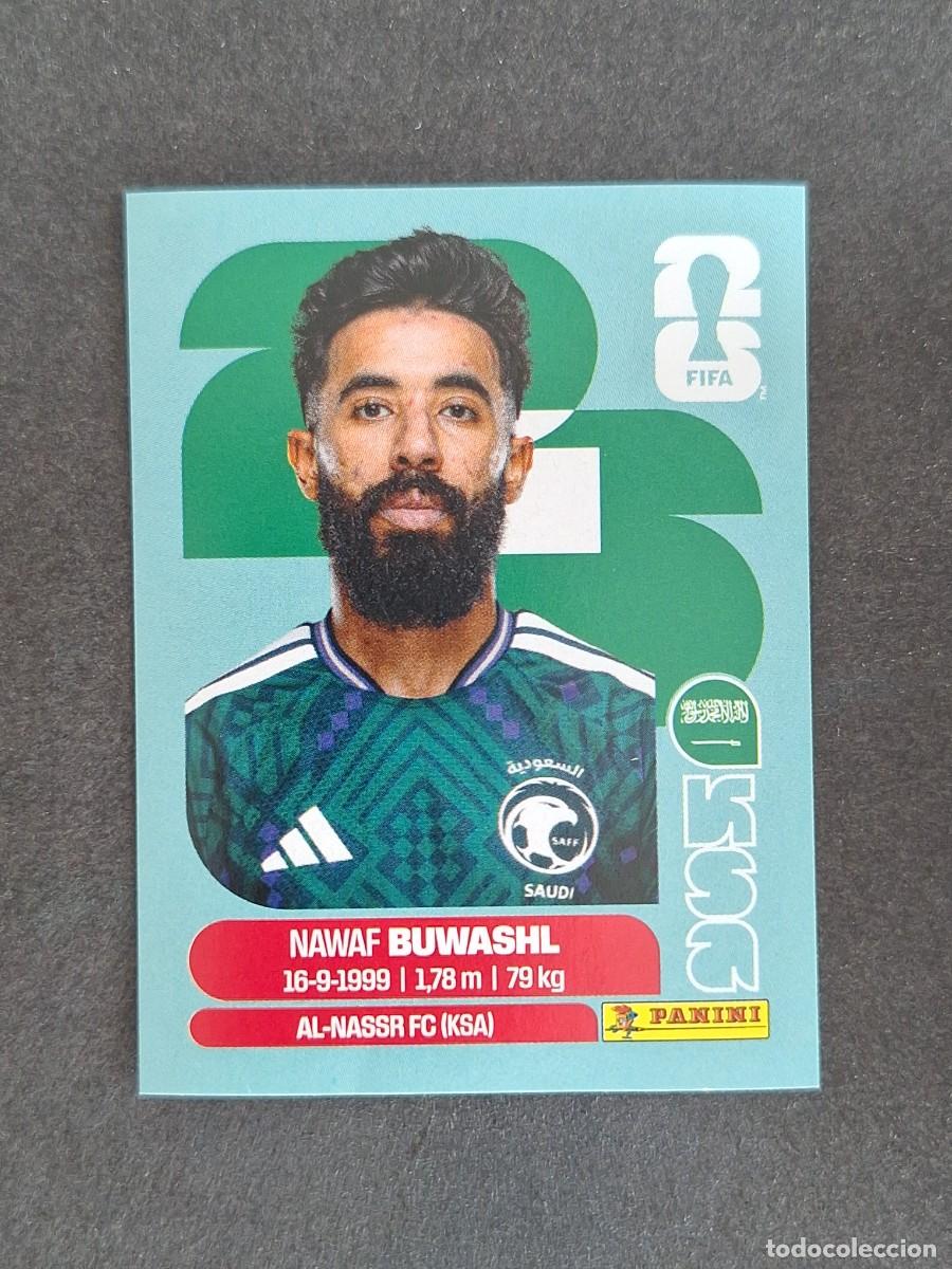 Cromos de F&uacute;tbol: L2 BUWASHL SELECCION ARABIA SAUDI 5 PANINI MUNDIAL FIFA WORLD CUP 2026 PANINI NUNCA PEGADO