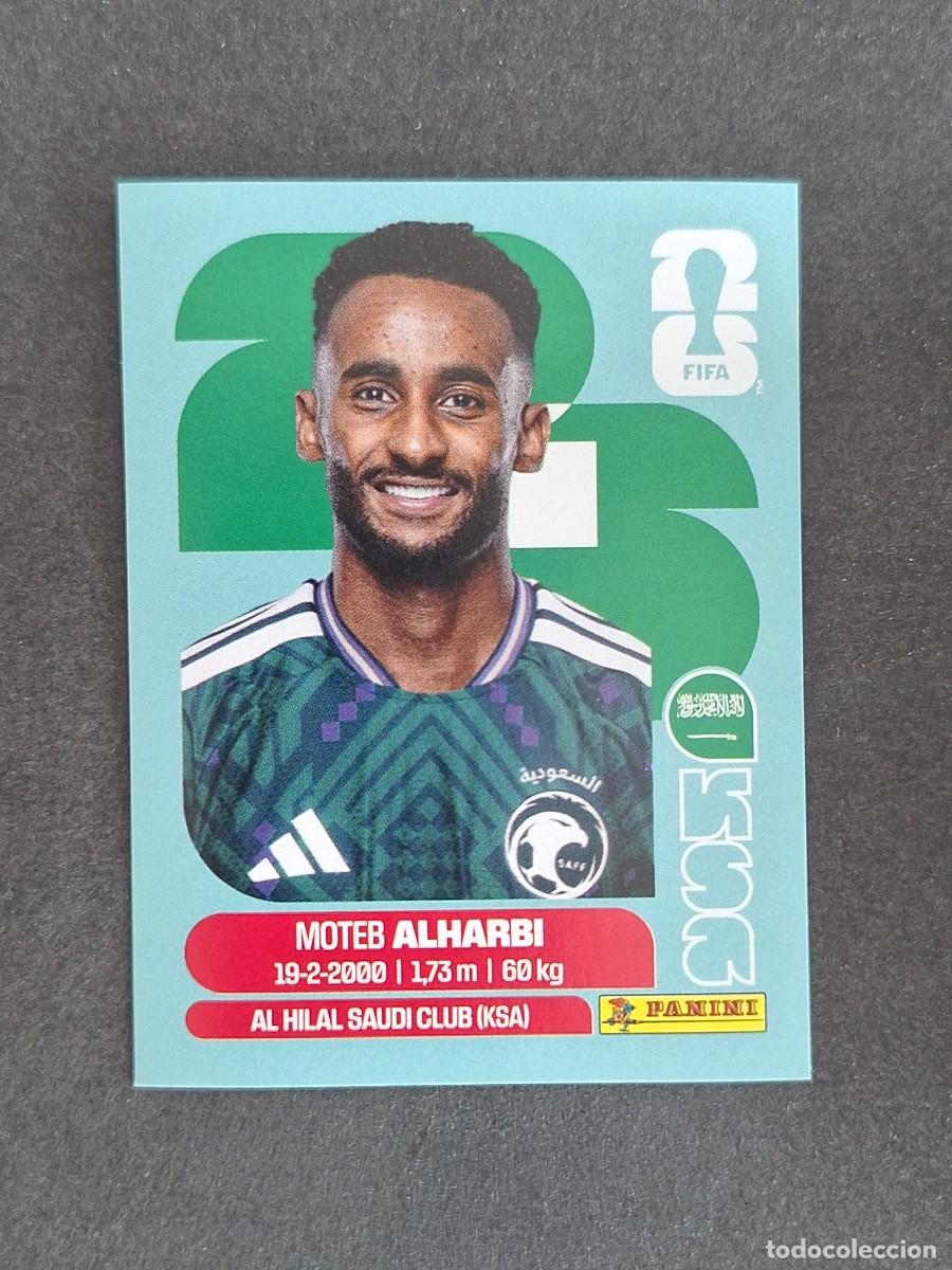Cromos de F&uacute;tbol: L2 ALHARBI SELECCION ARABIA SAUDI 7 PANINI MUNDIAL FIFA WORLD CUP 2026 PANINI NUNCA PEGADO