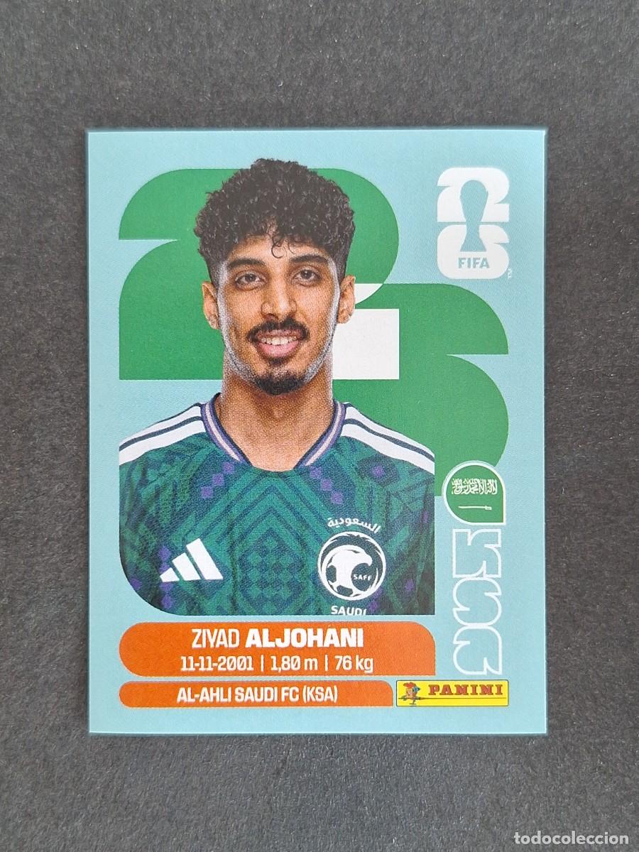 Cromos de F&uacute;tbol: L2 ALJOHANI SELECCION ARABIA SAUDI 10 PANINI MUNDIAL FIFA WORLD CUP 2026 PANINI NUNCA PEGADO