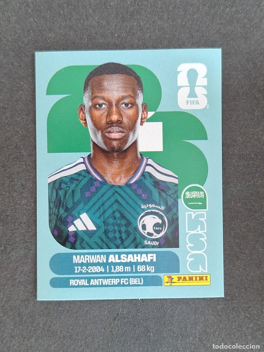 Cromos de F&uacute;tbol: L2 ALSAHAFI SELECCION ARABIA SAUDI 15 PANINI MUNDIAL FIFA WORLD CUP 2026 PANINI NUNCA PEGADO