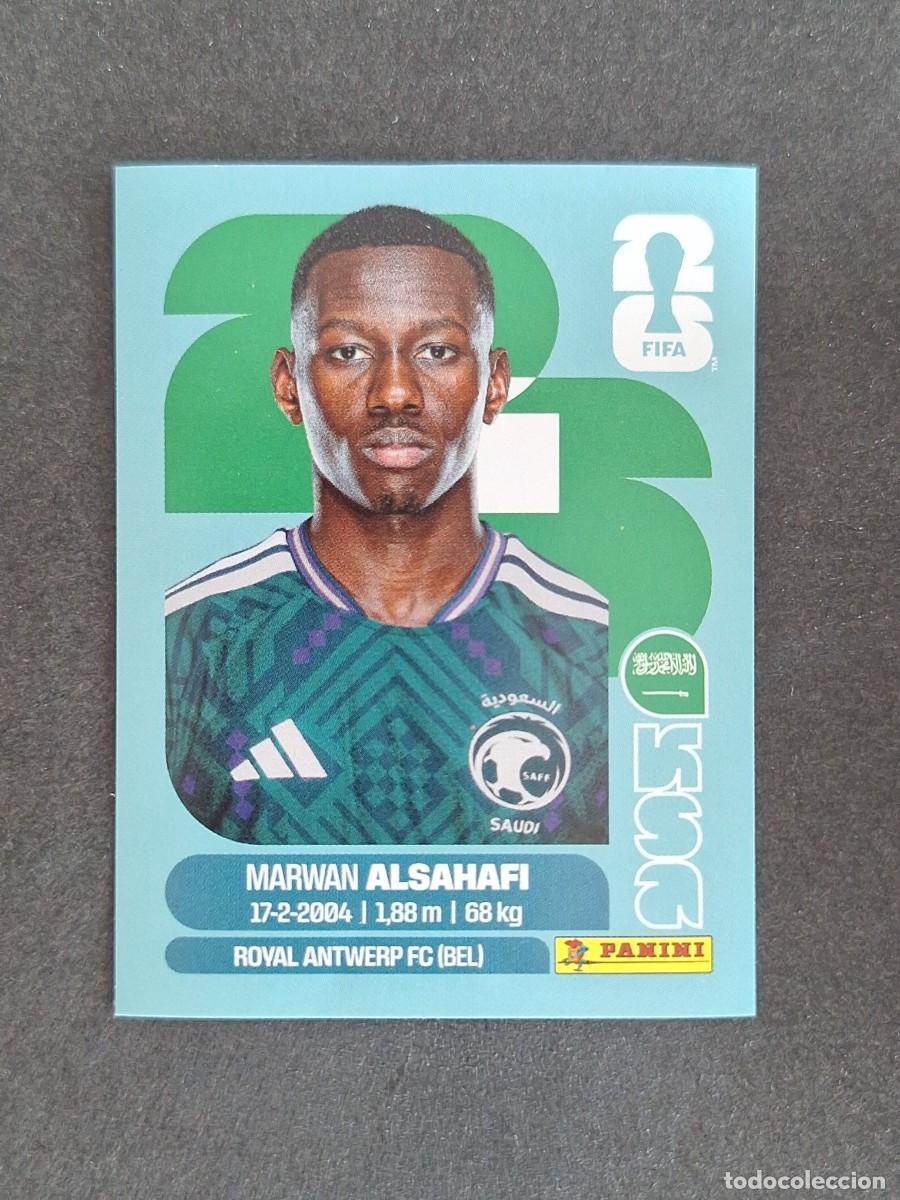 Cromos de F&uacute;tbol: L2 ALSAHAFI SELECCION ARABIA SAUDI 15 PANINI MUNDIAL FIFA WORLD CUP 2026 PANINI NUNCA PEGADO