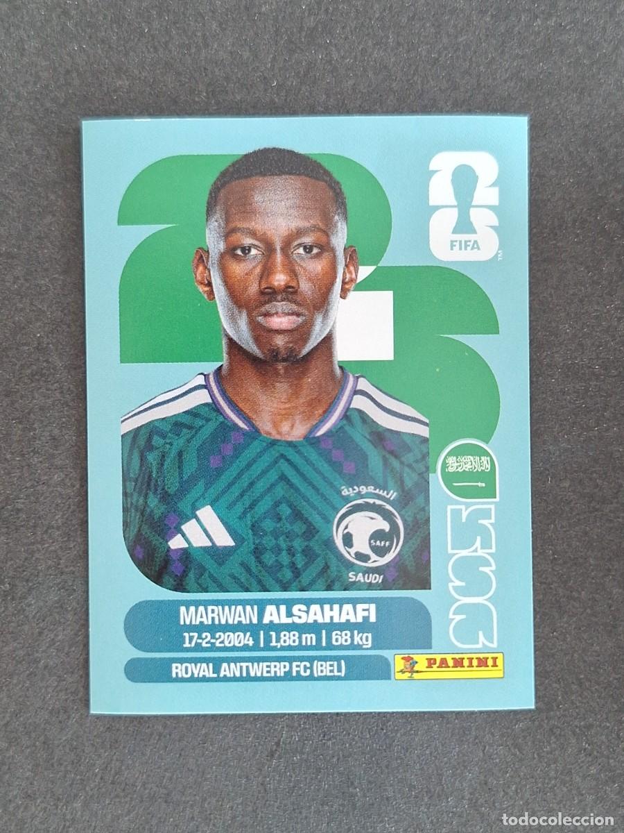 Cromos de F&uacute;tbol: L2 ALSAHAFI SELECCION ARABIA SAUDI 15 PANINI MUNDIAL FIFA WORLD CUP 2026 PANINI NUNCA PEGADO