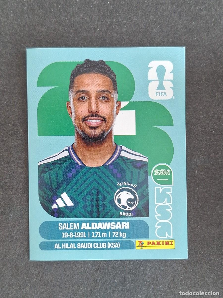 Cromos de F&uacute;tbol: L2 ALDAWSARI SELECCION ARABIA SAUDI 16 PANINI MUNDIAL FIFA WORLD CUP 2026 PANINI NUNCA PEGADO