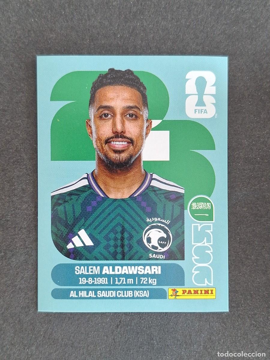 Cromos de F&uacute;tbol: L2 ALDAWSARI SELECCION ARABIA SAUDI 16 PANINI MUNDIAL FIFA WORLD CUP 2026 PANINI NUNCA PEGADO