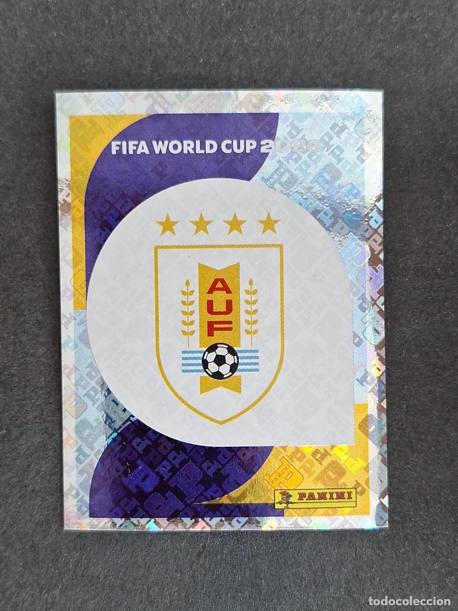 Cromos de F&uacute;tbol: L2 ESCUDO SELECCION URUGUAY 1 PANINI MUNDIAL FIFA WORLD CUP 2026 PANINI NUNCA PEGADO