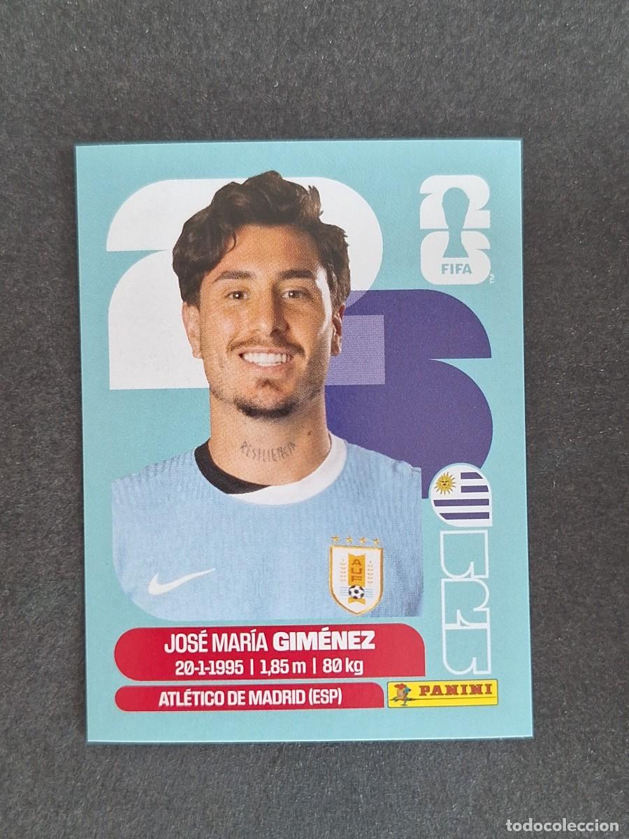 Cromos de F&uacute;tbol: L2 GIMENEZ SELECCION URUGUAY 5 PANINI MUNDIAL FIFA WORLD CUP 2026 PANINI NUNCA PEGADO
