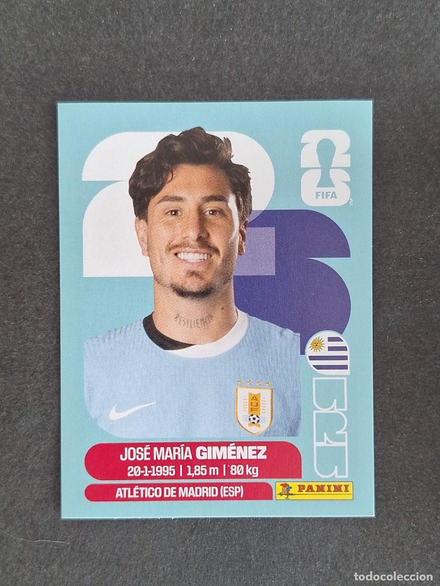 Cromos de F&uacute;tbol: L2 GIMENEZ SELECCION URUGUAY 5 PANINI MUNDIAL FIFA WORLD CUP 2026 PANINI NUNCA PEGADO