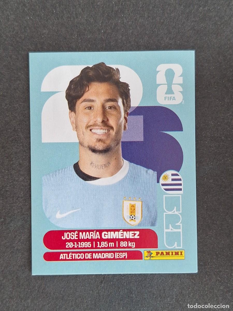 Cromos de F&uacute;tbol: L2 GIMENEZ SELECCION URUGUAY 5 PANINI MUNDIAL FIFA WORLD CUP 2026 PANINI NUNCA PEGADO