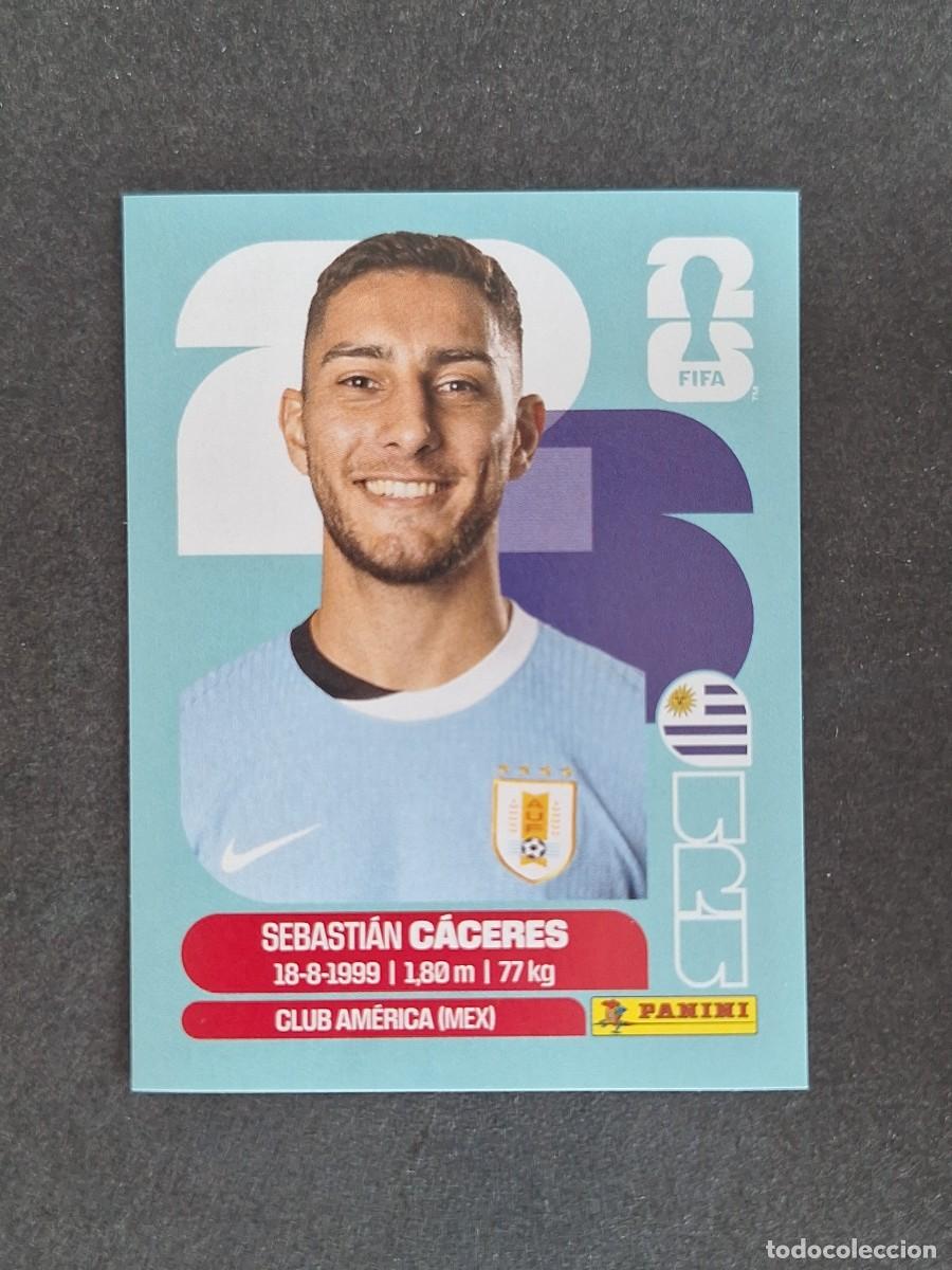 Cromos de F&uacute;tbol: L2 CACERES SELECCION URUGUAY 6 PANINI MUNDIAL FIFA WORLD CUP 2026 PANINI NUNCA PEGADO