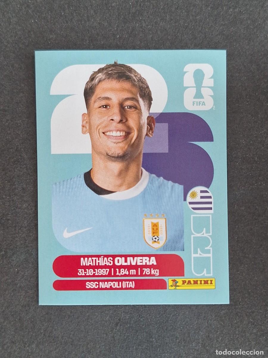 Cromos de F&uacute;tbol: L2 OLIVERA SELECCION URUGUAY 7 PANINI MUNDIAL FIFA WORLD CUP 2026 PANINI NUNCA PEGADO